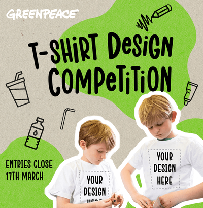T-shirt Design Competition - Greenpeace