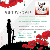 Lest We Forget - Poetry Competition