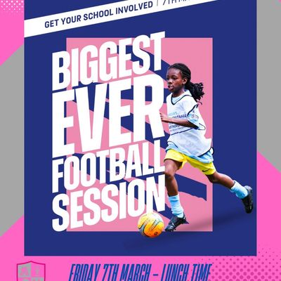 Biggest EVER Football Session - Year 7