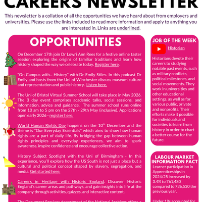 Careers Newsletter 08/12/25