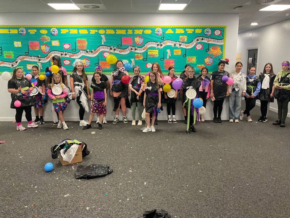 Bin Bag Fashion Show! Summer School 2025
